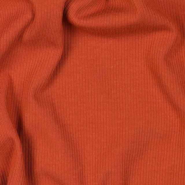 Soft Rib Jersey - Terracotta Col. 070