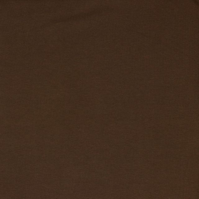 Organic Poppy Jersey - Solid - Brown (col. J22)