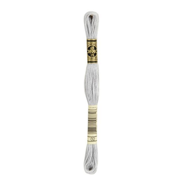 Col. 02  DMC - SIX-STRAND EMBROIDERY FLOSS