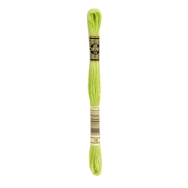 Col. 16  DMC - SIX-STRAND EMBROIDERY FLOSS