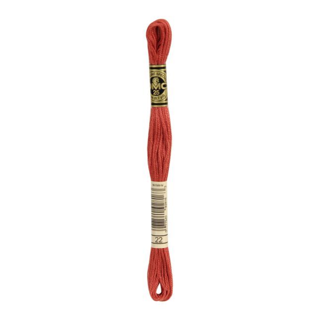 Col. 22  DMC - SIX-STRAND EMBROIDERY FLOSS