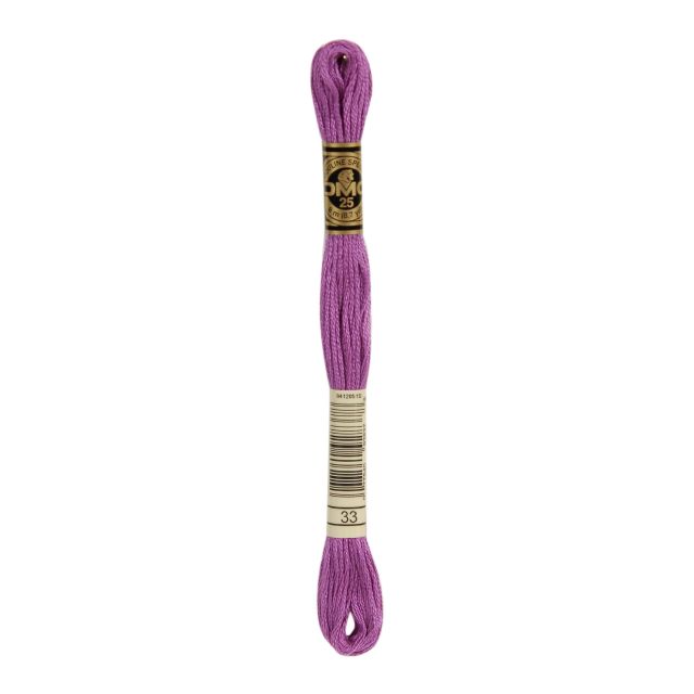 Col. 33  DMC - SIX-STRAND EMBROIDERY FLOSS