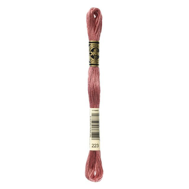 Col. 223  DMC - SIX-STRAND EMBROIDERY FLOSS