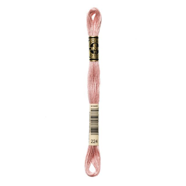 Col. 224  DMC - SIX-STRAND EMBROIDERY FLOSS