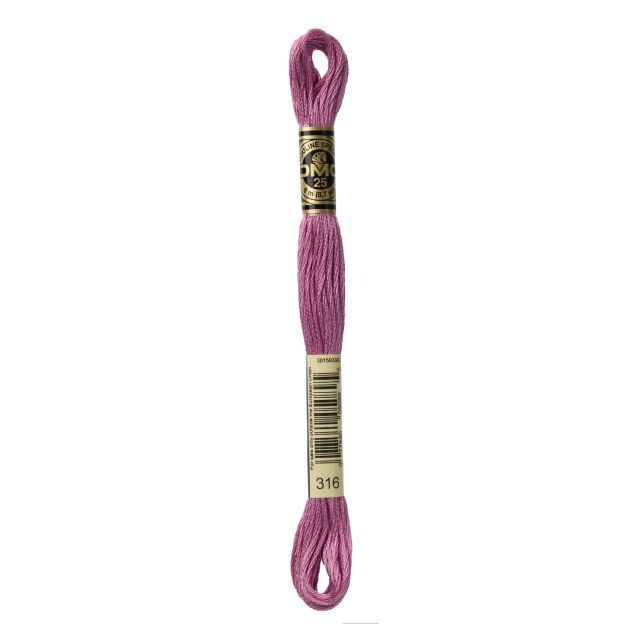 Col. 316  DMC - SIX-STRAND EMBROIDERY FLOSS