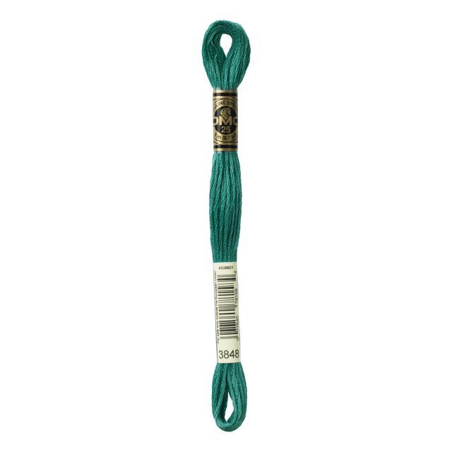 Col. 3848  DMC - SIX-STRAND EMBROIDERY FLOSS