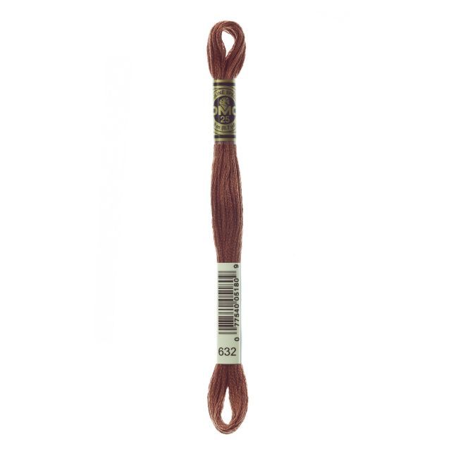 Col. 632  DMC - SIX-STRAND EMBROIDERY FLOSS