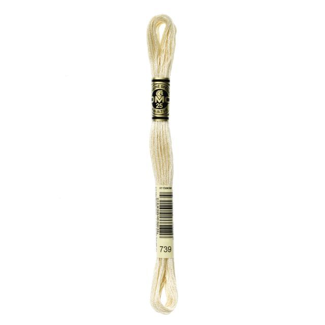 Col. 739  DMC - SIX-STRAND EMBROIDERY FLOSS