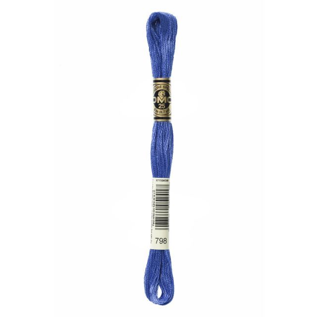 Col. 798  DMC - SIX-STRAND EMBROIDERY FLOSS