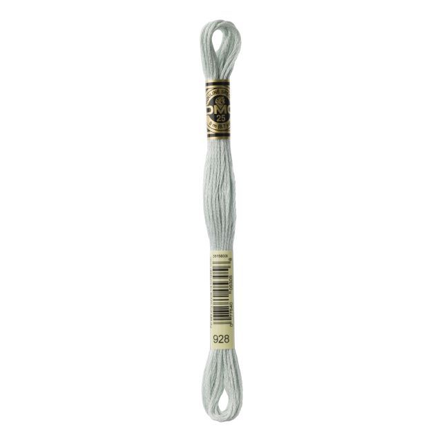 Col. 928  DMC - SIX-STRAND EMBROIDERY FLOSS