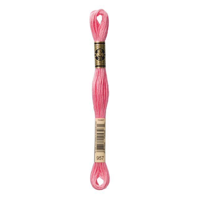 Col. 957  DMC - SIX-STRAND EMBROIDERY FLOSS