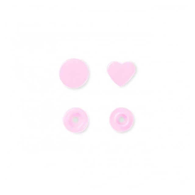 Color Snap - Heart - Light Pink