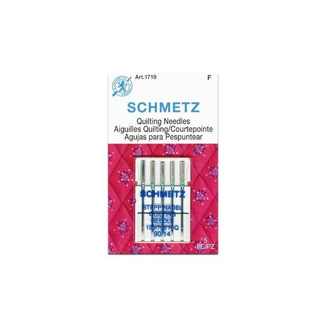 SCHMETZ #1719 Quilting Needles - 90/14 - 5 count