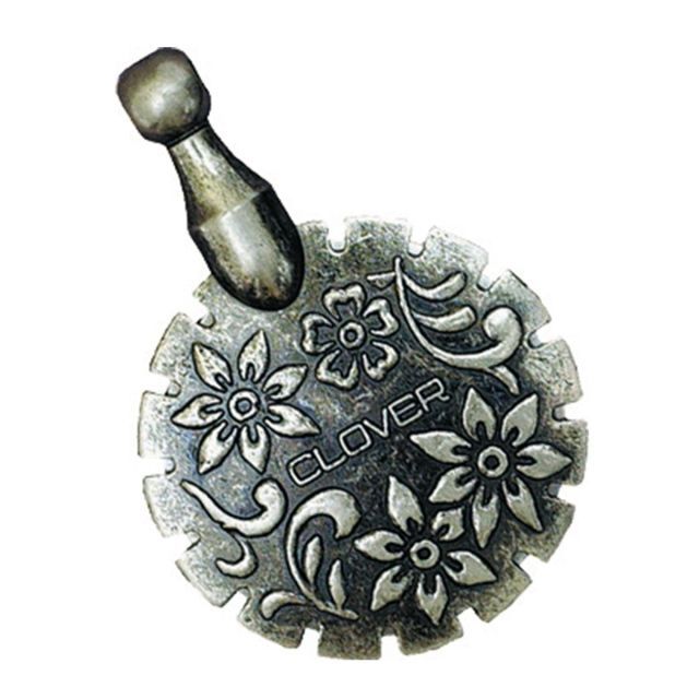 CLOVER 454 - Thread Cutter Pendant - Silver colored