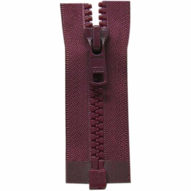 Aubergine Zipper