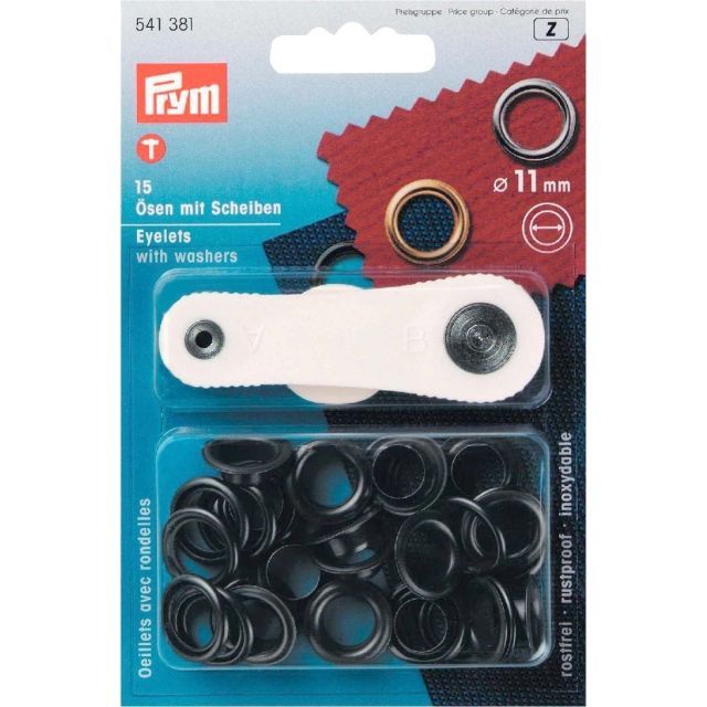 Prym Eyelets 11mm with tool