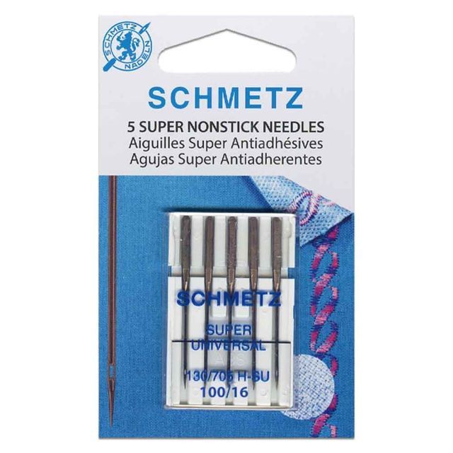 SCHMETZ #4505 Super Non-Stick Vinyl Needles - Assorted 70-100