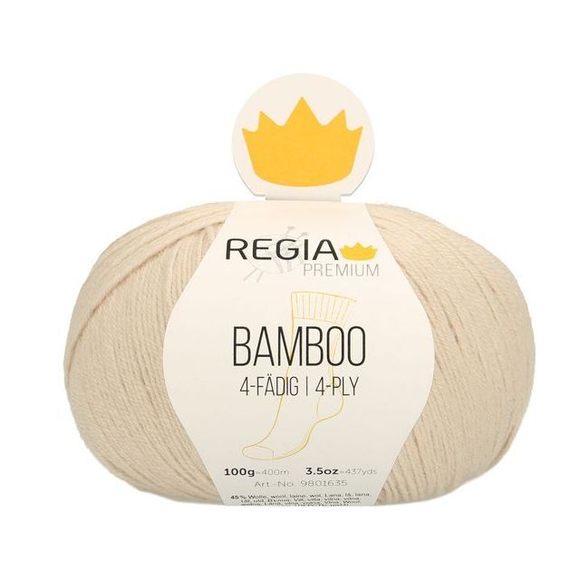 REGIA 4-Ply BAMBOO 100g -  Nature