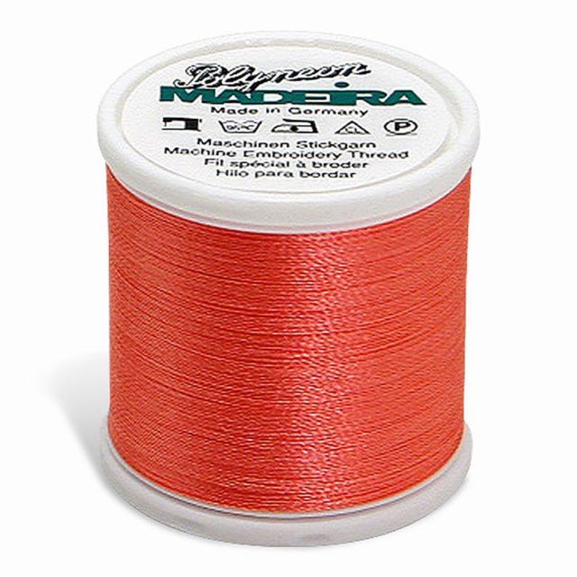 Madeira - 98451777 - Embroidery Thread - POLYNEON 40 SALMON 440YD/400M  - Mimifabrics Canada