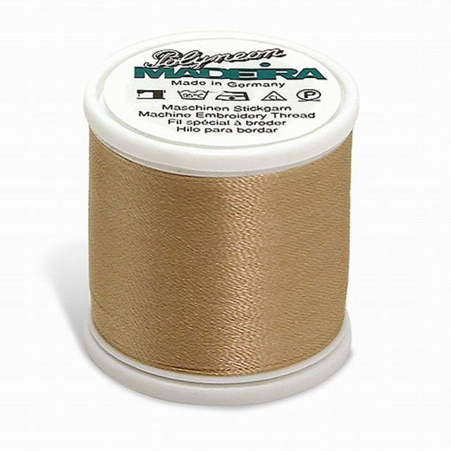 Madeira - 98451884 - Embroidery Thread - POLYNEON 40 DEEP ECRU 440YD/400M  - Mimifabrics Canada
