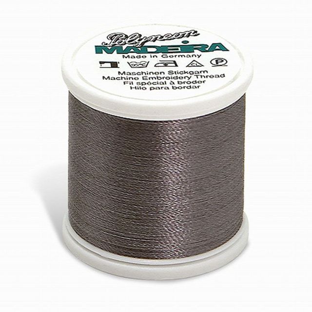 Madeira - 98451918 - Embroidery Thread - POLYNEON 40 GREY 440YD/400M  - Mimifabrics Canada