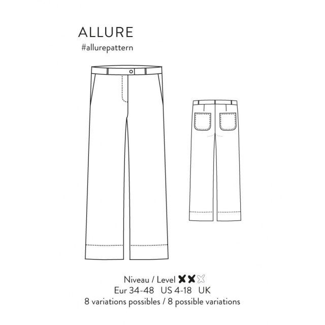 ALLURE - Trouser Pattern - Atelier Scammit