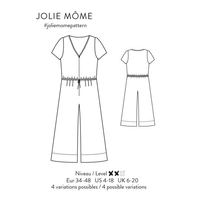 JOLIE MOME - Jumpsuits Pattern - Atelier Scammit