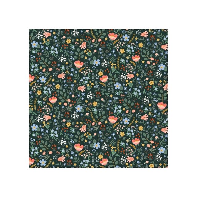 100% Cotton - Bramble Fields Hunter Green - Curio by Rifle Paper per 1/2m