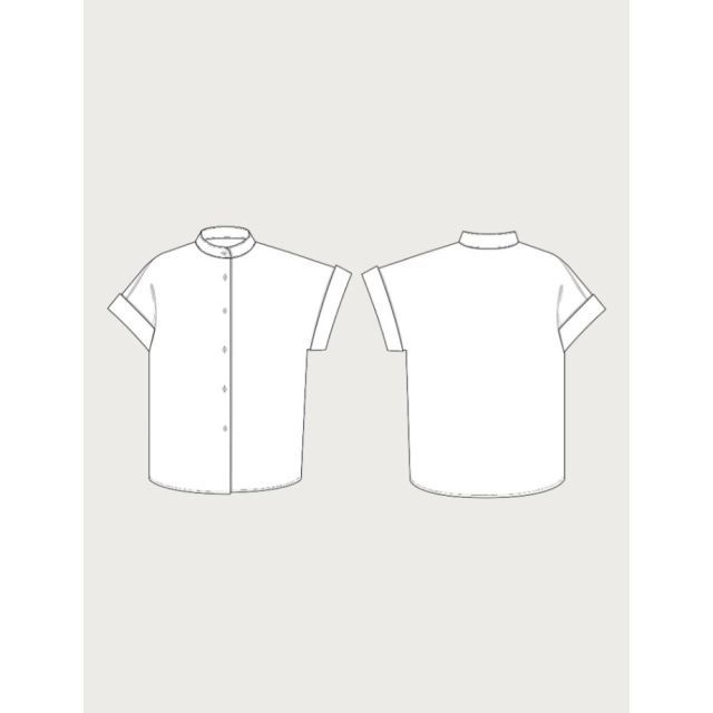 CAP SLEEVE SHIRT PATTERN  (Xl-3XL) - The Assembly Line