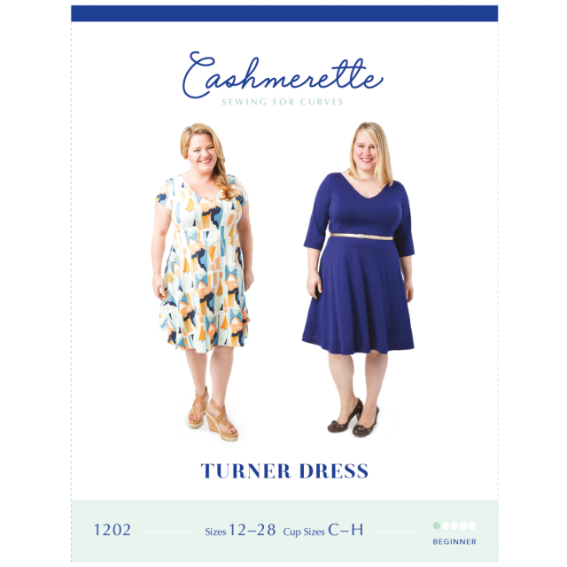 TURNER DRESS - Size 12-32 by Cashmerette