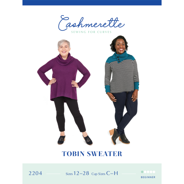 TOBIN SWEATER - Size 12-32 by Cashmerette