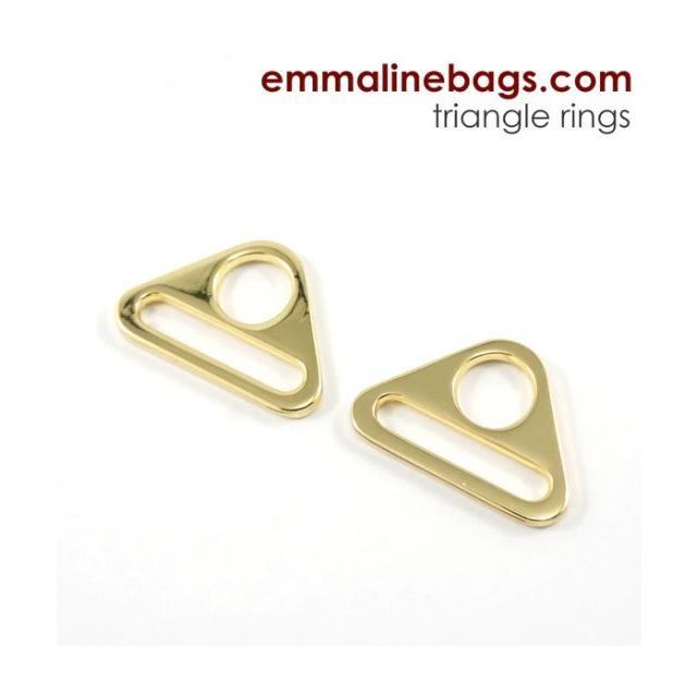 Triangle Rings - Nickel/Silver