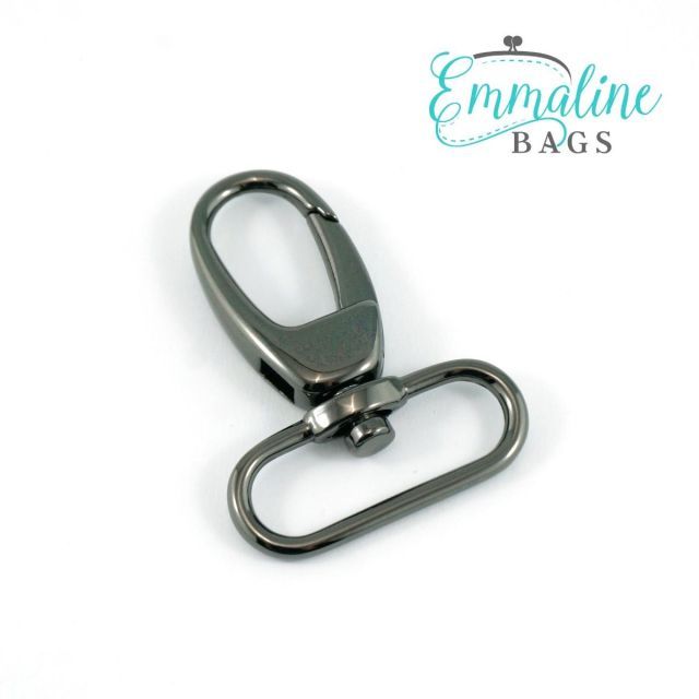 Swivel Snap Hook: 38mm (1.5") 2-pack - Gunmetal