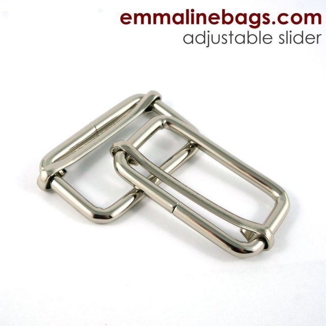 Adjustable Sliders - 38mm - Nickel/Silver