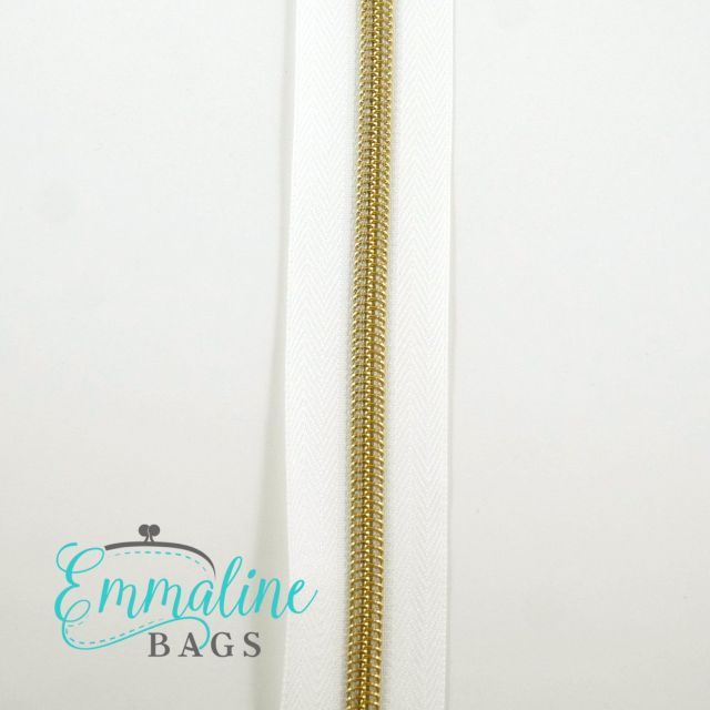 Light Gold Zipper