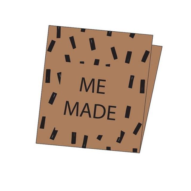 Label -ME MADE - Toffee - 5pcs