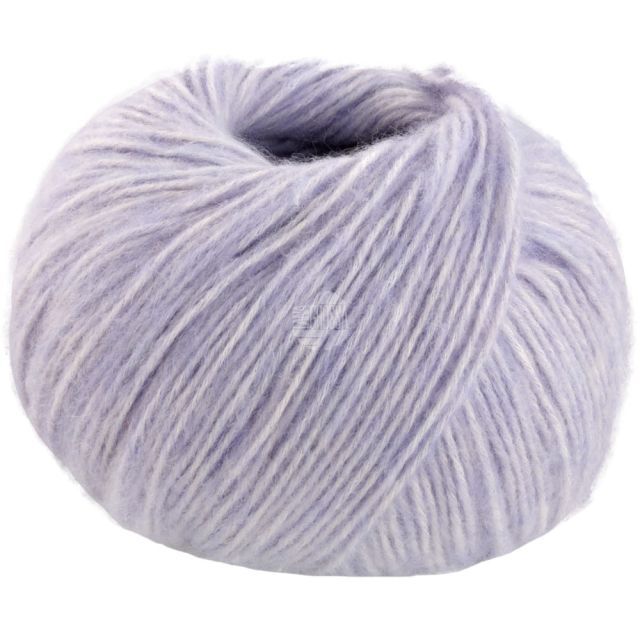 Natural Alpaca Pelo - Mottled Delicate Lilac Col. 023 - 50g Skein by Lana Grossa