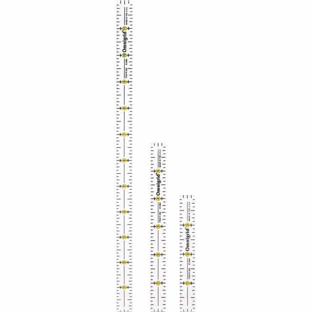Omnigrip Ruler - Marking Ruler Trio - 3pc