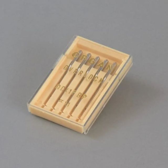 ORGAN Overlock Boll Point Needles -  DCX1F  #11 - 5 count