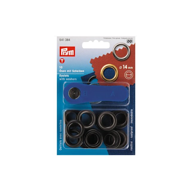 Prym Eyelets 14mm with tool