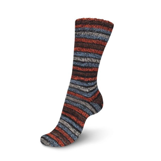REGIA - Self Patterning Sock Yarn Goblin Col. 4138 - 100g