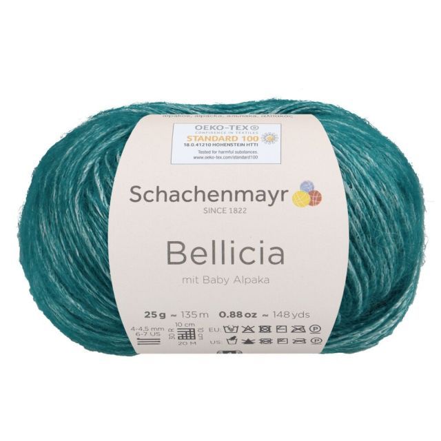 Schachenmayr "Bellicia" Alpaca Viscose Blend Yarn 25g Skein - Lagoon