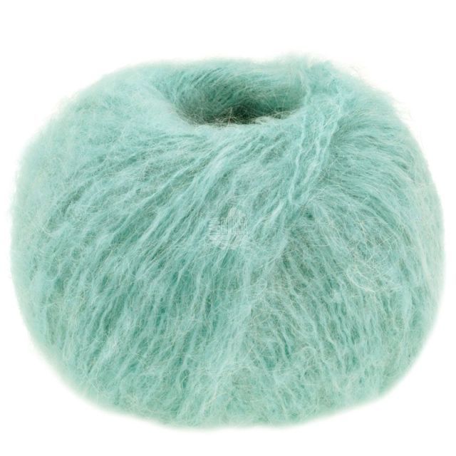 SETASURI BIG  Alpaca, Silk, Merino Blend - Mint Green Col. 526 - 25g skein by Lana Grossa 