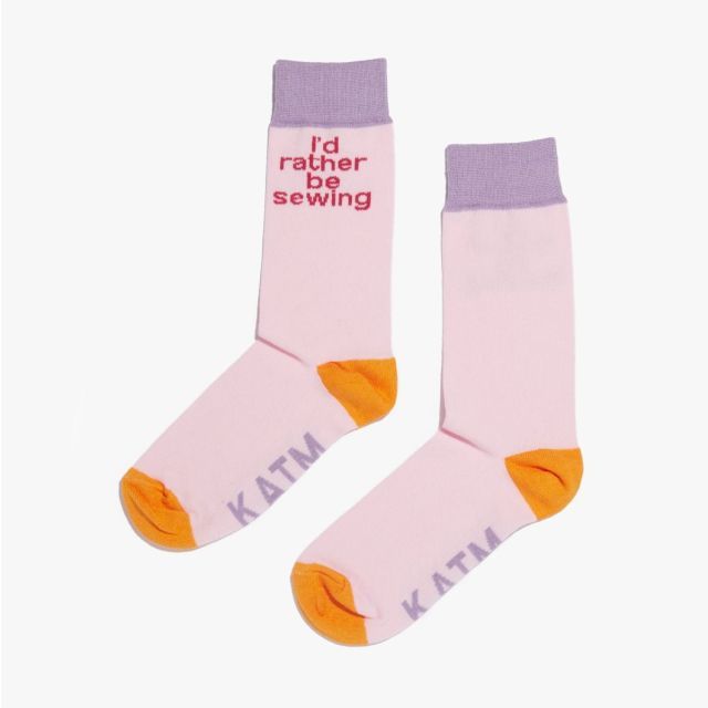 I'd Rather be Sewing Socks -by KATM (Size 2-8)