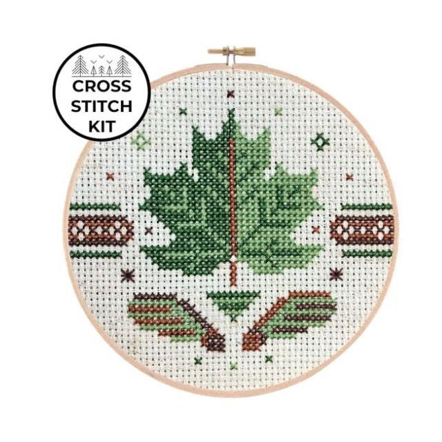 Cross Stitch Kit - Sugar Maple by Pigeon Coop