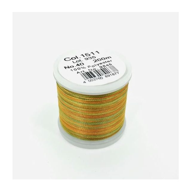 Madeira - 98451511 - Embroidery Thread - POLYNEON NO. 40 SUNRISE 220YD/200M  VARIEGATED - Mimifabrics Canada