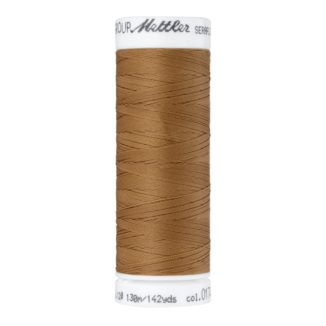 Elastic Thread "Seraflex" by Mettler 130m spool - Ashley Gold Col.174