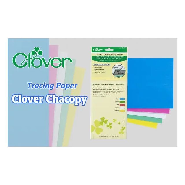 Tracing Paper "Clover Chacopy" / 5 sheets - Clover