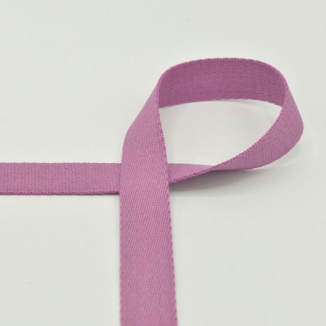 Webbing - 25mm Strapping - Violet Pink Col. 440 (Cotton/Poly Blend)