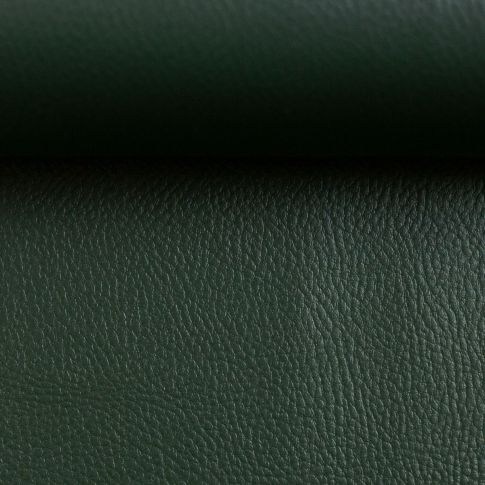 Rex Faux Leather Vinyl - Dark Green Metallic Col. 564 - Pre Cut Panel